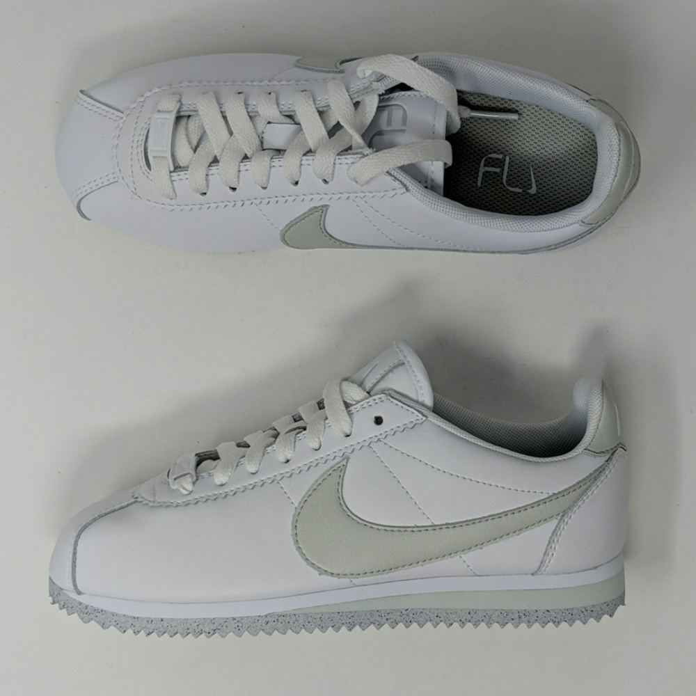 Nike Cortez Flyleather Women's White Shoes New